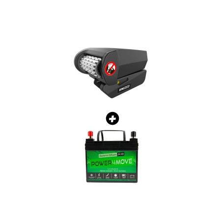 pack déplace-caravane + batterie lithium - déplace-caravane em313a - enduro Enduro