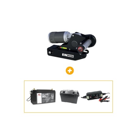 pack déplace-caravane + batterie agm - déplace-caravane em203 - enduro Enduro