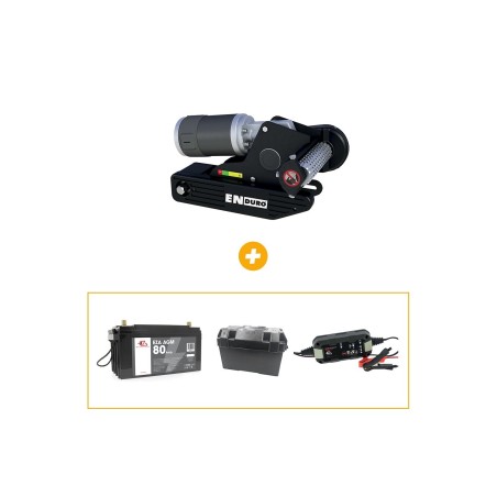 pack déplace-caravane + batterie agm - déplace-caravane em203 - enduro Enduro