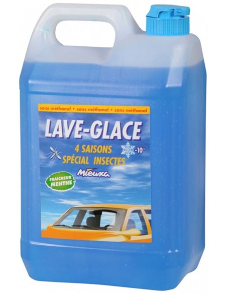 Lave Glace Auto Ete/Hiver   5l - MIEUXA - Equipe Ton camping-car