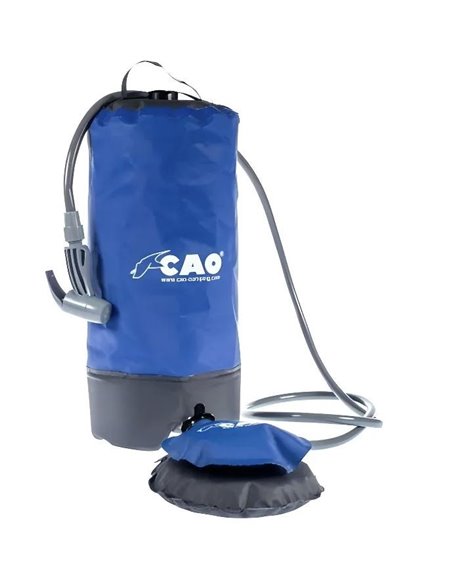 Douche solaire à pression - 12 Litres - CAO camping - Equipe Ton camping-car
