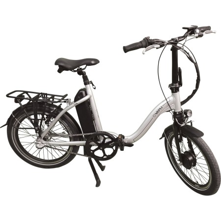 vélo à assistance électrique pliant folky gris 11ah - vepli 3700628271109