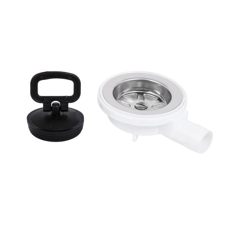 bonde 90° en acier inoxydable avec bouchon - navy load 8057204290432