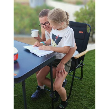 Fauteuil de camping Belize pliant aluminium et bambou - SOPLAIR