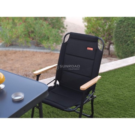 Fauteuil de camping Belize pliant aluminium et bambou - SOPLAIR