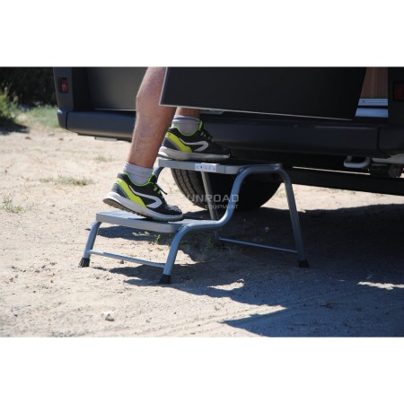 Marchepied double acier Estoril - OPTIMA - Marchepied