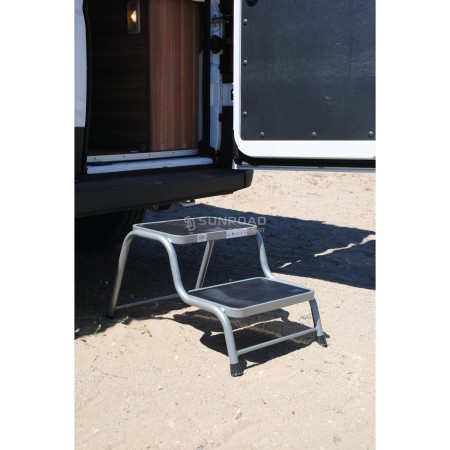 Marchepied double acier Estoril - OPTIMA - Marchepied