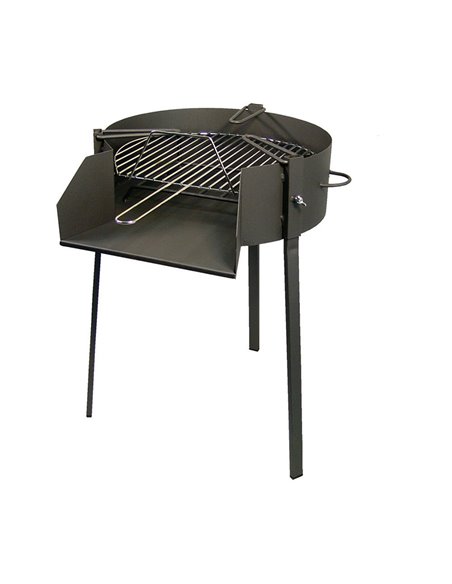 Barbecue Rond Avec / Support Paellera Ø50cm Mex El Zorro - Equipe Ton camping-car