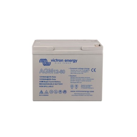 12V/60Ah AGM Super Cycle Batt. (M6) - VICTRON ENERGY