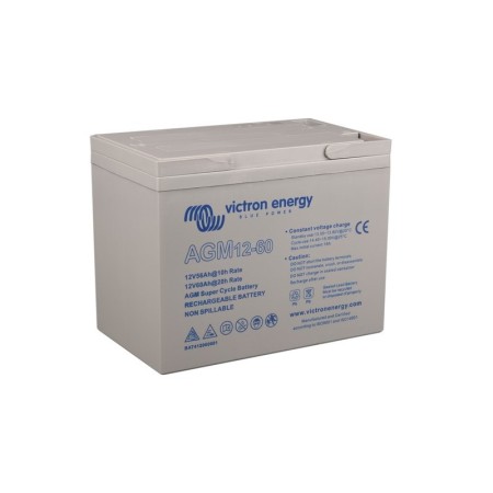 12V/60Ah AGM Super Cycle Batt. (M6) - VICTRON ENERGY
