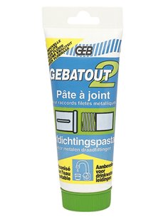 Gebatout Tube De 250g pour raccord fileté métallique - GEB - Equipe Ton camping-car - 3283981039604