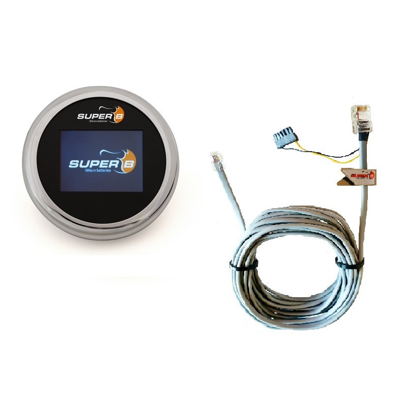 afficheur digital batterie epsilon cable 5m - super b