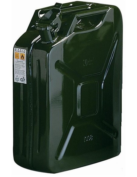 Jerrican tole hydrocarbure 10 litres - Equipe Ton camping-car