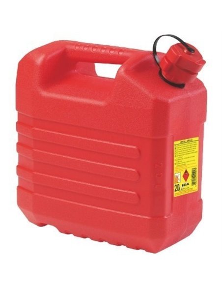 Jerrican Plastique Hydrocarbure Bec Verseur 20 litres - EDA - Equipe Ton camping-car - 3086960051013