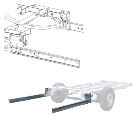 fixations et rallonges 1600mm pour attelage camping car ford après 2014 - antarion