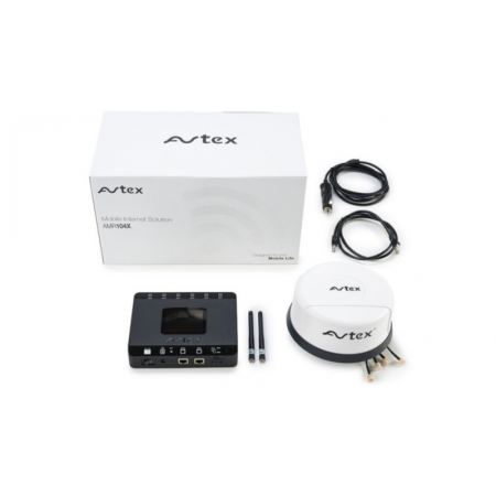 antenne 4g avtex noire - avtex