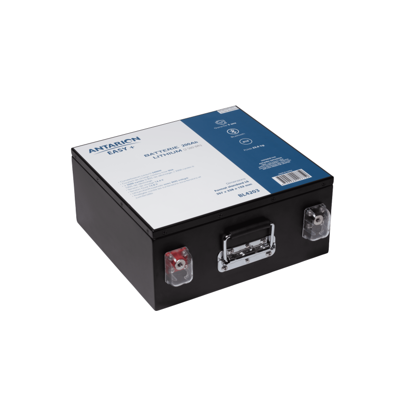 batterie lithium connectã©e 200ah easy + slim - antarion easy +