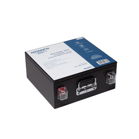 batterie lithium 200ah easy + antarion connectã©e slim avec chauffage - antarion easy +
