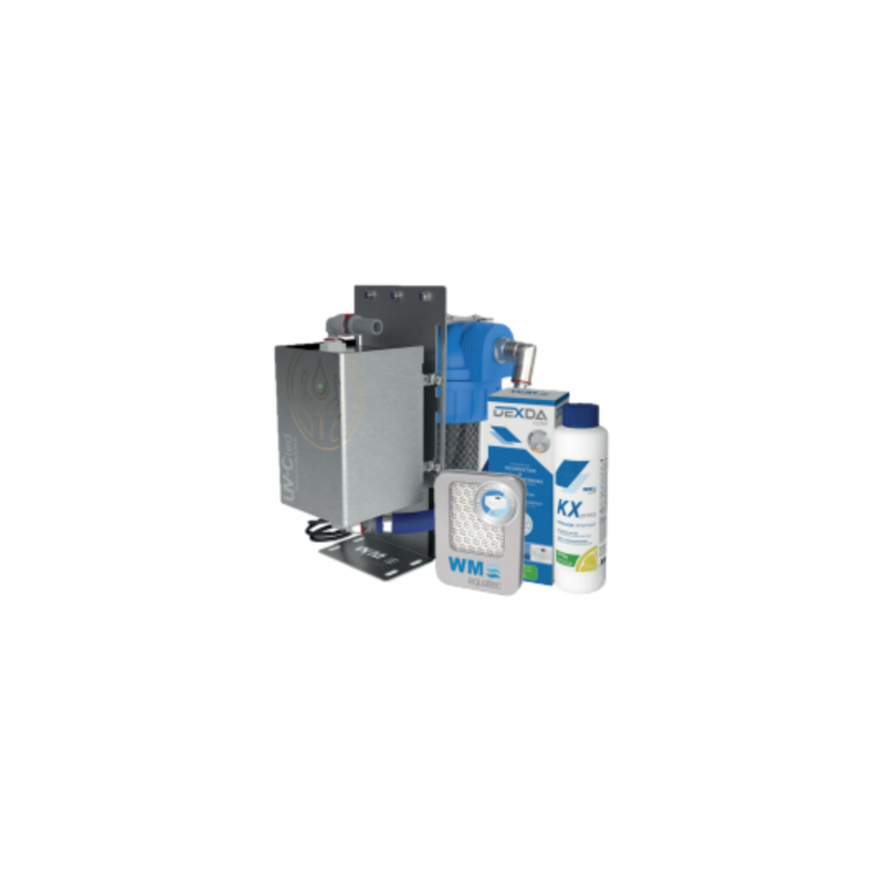 solution complã¨te steel hygiã¨ne de l`eau pour les rã©servoirs jusquâ´ã  60 litres - wm aquatec