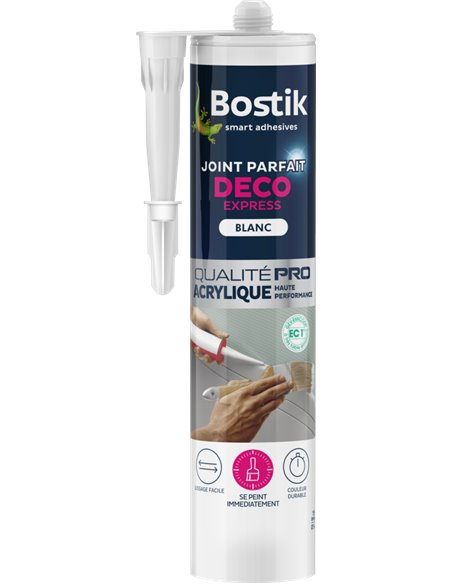 BOSTIK Joint Parfait Déco Express_310ml_blanc - BOSTIK - Equipe Ton camping-car - 3549212486334