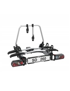 Porte-vélo plateforme coulissant SD260 Argenté - ENDURO - Equipe Ton camping-car - 8717809916846