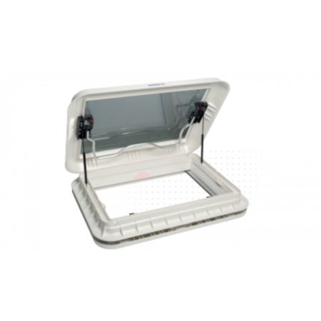 lanterneau antarion 70x50cm blanc sans ventilation - antarion