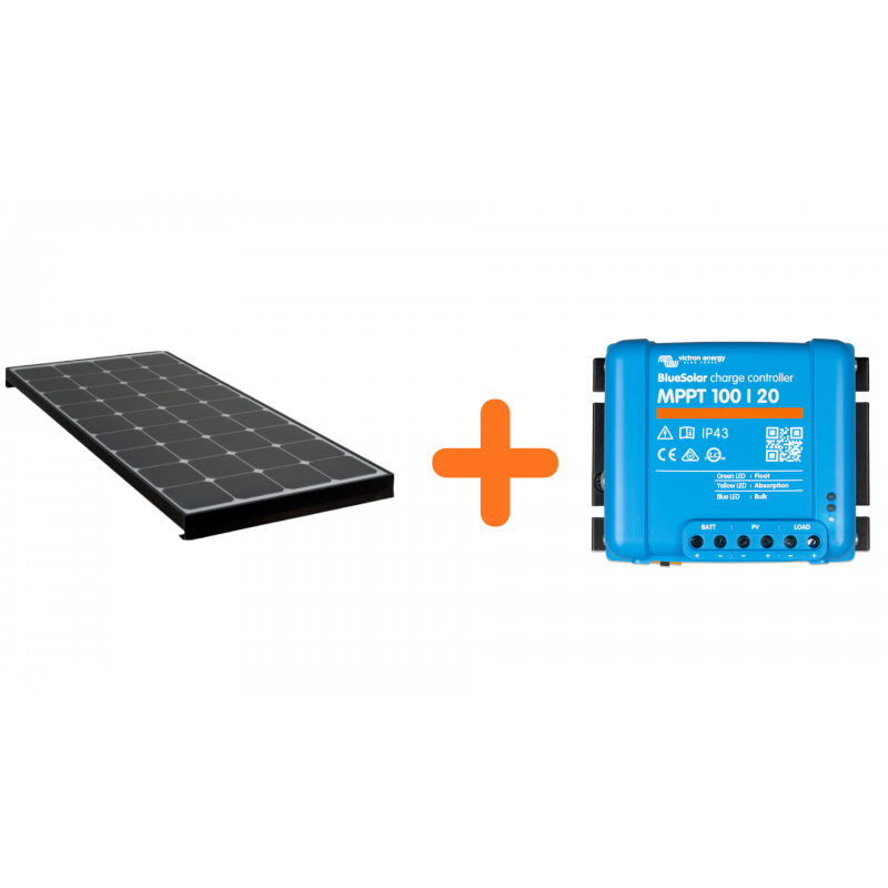 kit black booster 220w avec mppt 20a victron - antarion