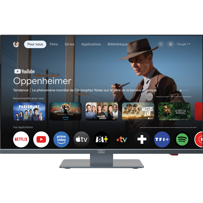 tv 32'' smart slim - google tv - antarion