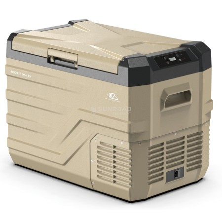 Glacière à compression Blizz-E One 27 litres beige / noire - EZA