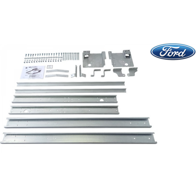 fixations et rallonges 1600mm pour attelage camping car ford aprã¨s 2014 - antarion bleu