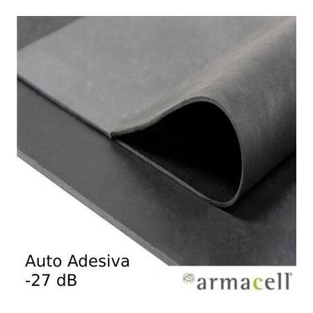 Armacell ArmaComfort Barrier Tapis d'insonorisation en aluminium 2 mm