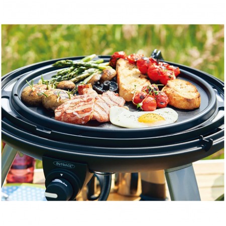 Barbecue à gaz portable Trekker - 3700W Plaque Réversible - OUTBACK