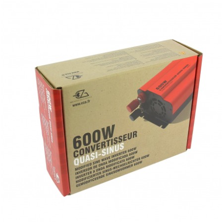 Convertisseur Quasi Sinus 12V 600W EZA | Brico-Travo