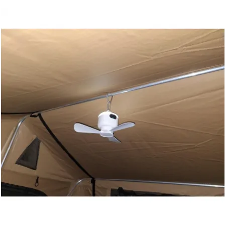 Ventilateur d'appoint rechargeable avec éclairage LED - BAYASUN