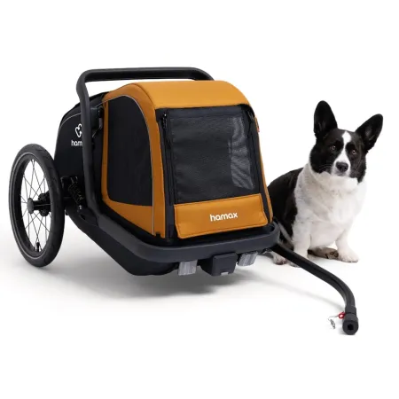 Remorque vélo pour chien Hamax Milou S | Equipe Ton Camping-Car