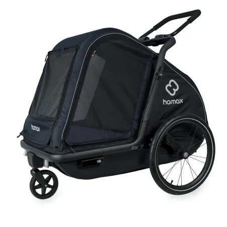 Remorque pour chien Hamax Pluto L - Confort & Sécurité Vélo
