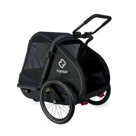Remorque pour chien Hamax Pluto L - Confort & Sécurité Vélo