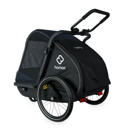 Remorque pour chien Hamax Pluto L - Confort & Sécurité Vélo