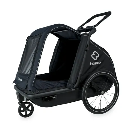 Remorque pour chien Hamax Pluto L - Confort & Sécurité Vélo