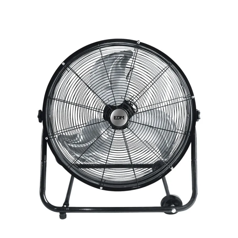 Ventilateur Industriel sur Roues EDM 180W | Pro | Noir