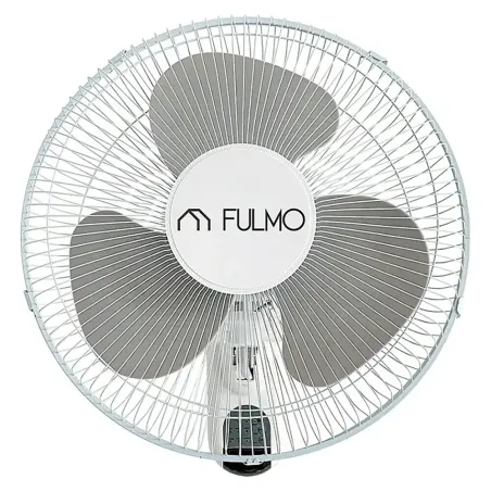 ventilateur mural poniente blanc avec télécommande 45 w, ø43 cm