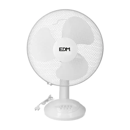 Ventilateur de Table Blanc EDM 45W | Ø40cm | Silencieux
