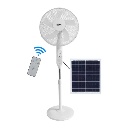 Ventilateur Solaire de Sol 25W EDM | Écologique & Puissant