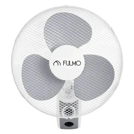 ventilateur mural blanc bierzo 45 w, ø43 cm