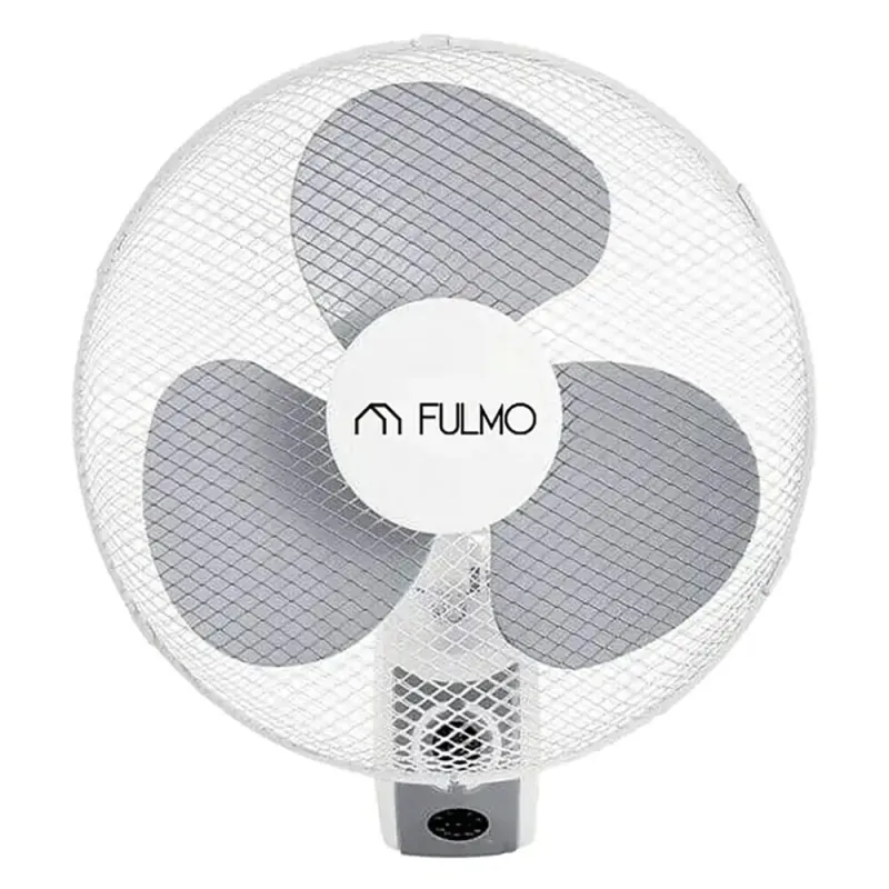 ventilateur mural blanc bierzo 45 w, ø43 cm