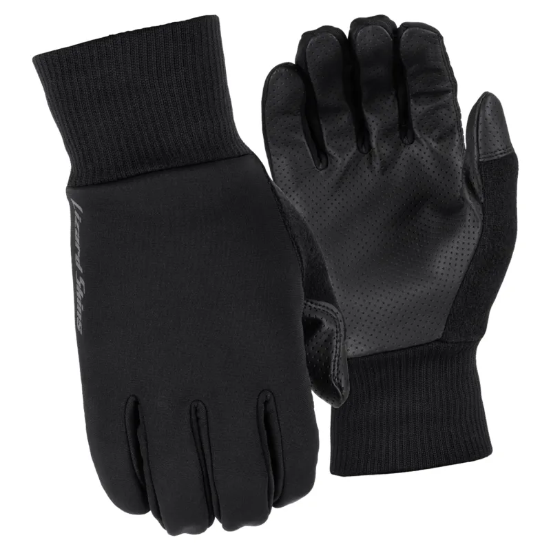 Gants vélo Monitor 3 noir grande taille - Protection et confort longue distance - LIZARD SKINS