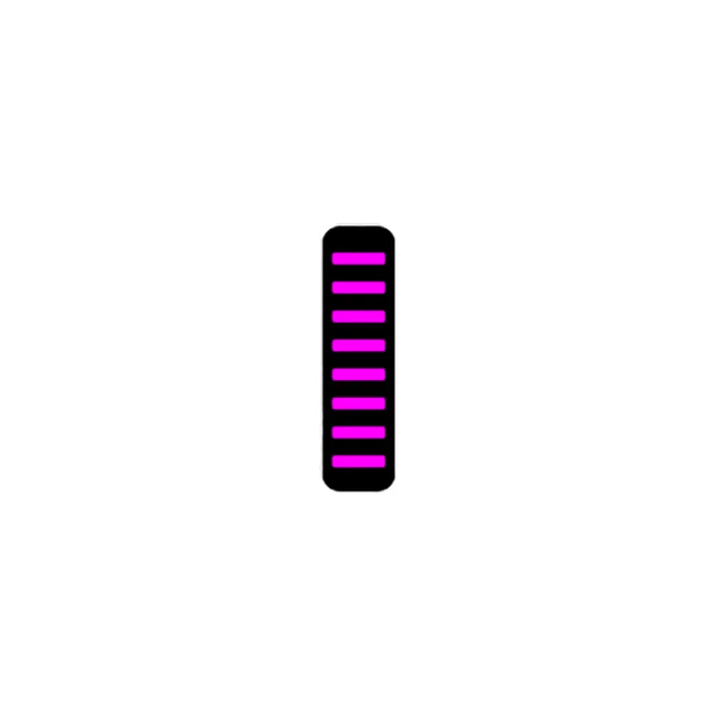 Sticker collier protection cadre arrière magenta - RRP