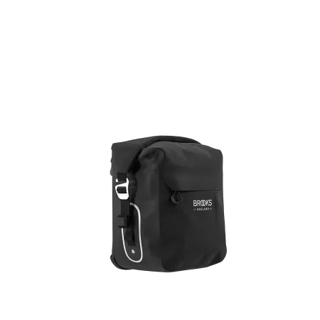 Sacoche latérale vélo compacte 10-13L noire - Rangement voyage pratique - BROOKS