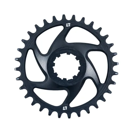 Plateau velo DirectMount 30 dents noir - Transmission precise et durable - HXR COMPONENTS