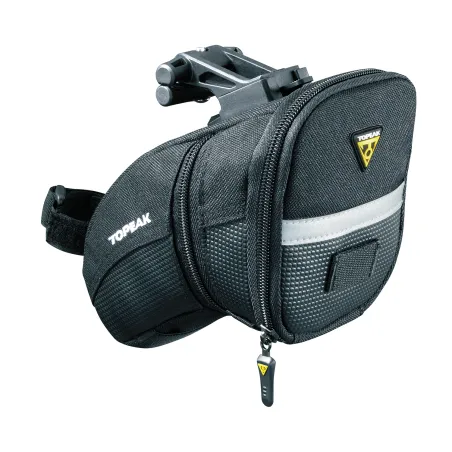 Sacoche de selle vélo aérodynamique taille M - Fixation rapide sans outil - TOPEAK